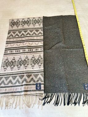 ‘Vintage Bill Blass Country Scarf Lot of 2.  64x15”